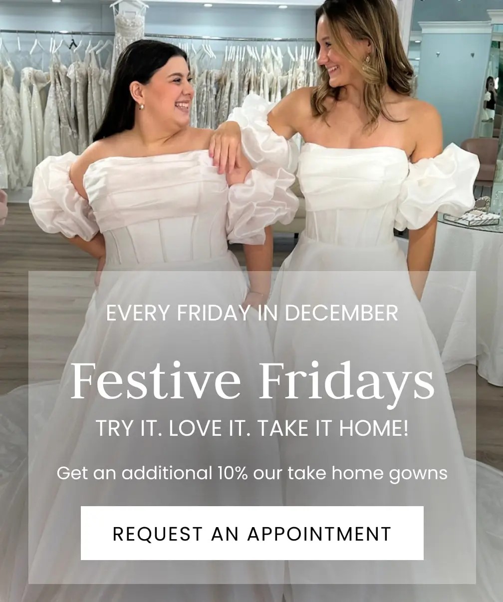 Festive Fridays at Gown Boutique of Charleston