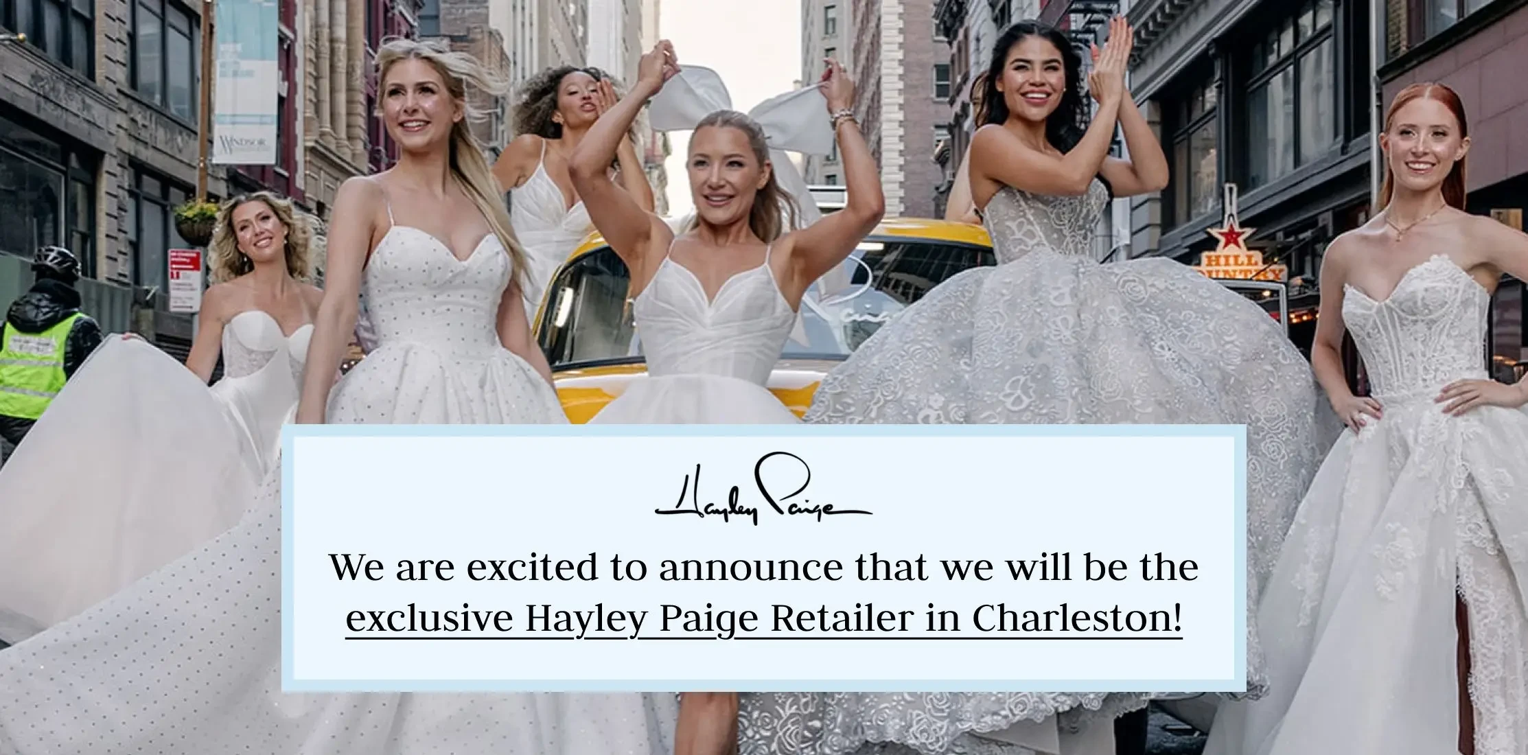 Exclusive Hayley Paige Retailer in Charleston